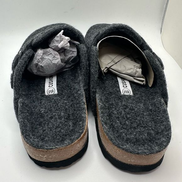 CUSHIONAIRE Womens Clog 8 GRAY - Picture 4 of 7